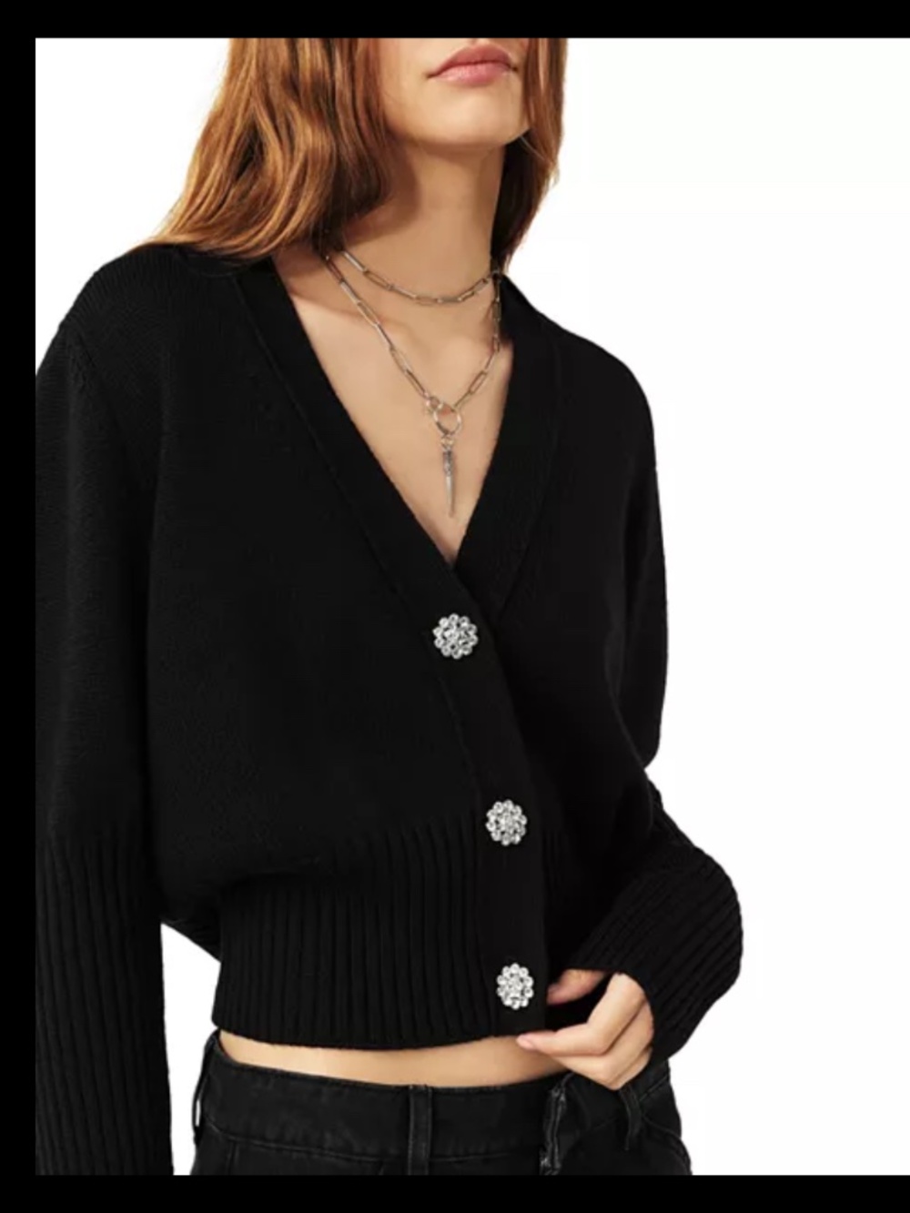 BA&SH Tanda Cropped Cardigan.100% wool - Picture 10 of 10